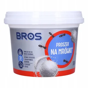 BROS PROSZEK NA MRÓWKI LIKWIDUJE GNIAZDA 500g - Zwalczanie i odstraszanie szkodników - miniaturka - grafika 1