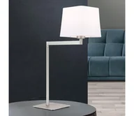 Lampy stojące - Orion LA 4-1209/1 - Lampa stołowa CARLTON 1xE27/40W/230V biały/matowy chrom - miniaturka - grafika 1