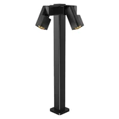 Lampy ogrodowe - Salvia lampa ogrodowa latarnia 29x80cm czarny 2x35W GU10 IP65 - miniaturka - grafika 1