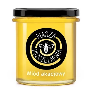 Miód akacjowy Nasza Pszczelarnia 450g - Miód - miniaturka - grafika 1