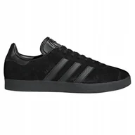 Buty sportowe męskie - Buty męskie trampki sportowe adidas Gazelle Originals CQ2809 czarne 45 1/3 - miniaturka - grafika 1