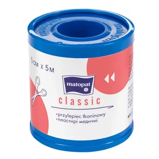 Przylepiec Classic na szpulce z nakładką 5cm x 5m - Apteczki i materiały opatrunkowe - miniaturka - grafika 1