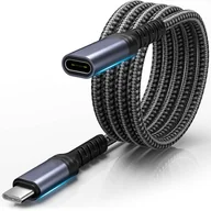 Kable USB - Reagle Przedłużacz Usb-C 3.2 Thunderbolt 100W 4K@60Hz 1M - miniaturka - grafika 1