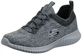 Slip on męskie - Skechers męskie buty typu sneakers Elite Flex-Hartnell Slip on, kolor: szary (Grey/Black), rozmiar: 47.5 52642 - grafika 1