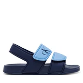 Buty dla chłopców - Sandały Calvin Klein Jeans V1X2-83030-1172X S Niebieski - miniaturka - grafika 1