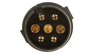 Orno Wtyczka przyczepy plastikowa 7 pinów, 12/24V OR-AE-1384 - Kostki, złączki, wtyczki - miniaturka - grafika 4