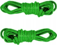 Akcesoria obuwnicze - ZIELONE Okrągłe Sznurówki do Butów Trekkinowych Adidasów Sznurowadła 160 cm - miniaturka - grafika 1