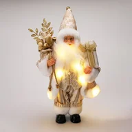 Ozdoby bożonarodzeniowe - ŚWIĘTY MIKOŁAJ DEKORACYJNY 30 CM ZŁOTY - miniaturka - grafika 1