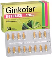 Układ nerwowy - Biofarm Ginkofar Intense 120 mg x 30 tabl powlekanych | DARMOWA DOSTAWA OD 199 PLN! - miniaturka - grafika 1