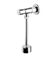 Spłuczki - Sanela Akcesoria - Samozamykająca spłuczka do pisuaru, z przyłączem, chrom SLT 150P - miniaturka - grafika 1