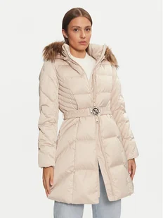 Guess Kurtka puchowa New Olga W4BL40 WEX52 Beżowy Regular Fit - Kurtki damskie - miniaturka - grafika 1