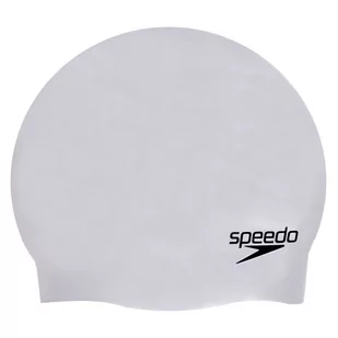Speedo czepek Silicon Moulded Cap grey - Pływanie - miniaturka - grafika 1