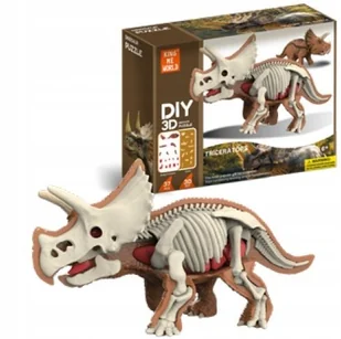 Figurka Dinozaura Triceratops Model Anatomiczny Model Do Złożenia - Figurki dla dzieci Figurka Dinozaura Triceratops Model Anatomiczny Model Do Złożenia - Figurki dla dzieci - miniaturka - grafika 1