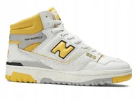 Buty sportowe męskie - Buty New Balance Series 650 White Yellow (BB650RCG) r. 44 - miniaturka - grafika 1