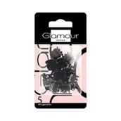 Ozdoby do włosów - Inter-Vion, Żabki Do Włosów, Czarne, 10 Szt. - miniaturka - grafika 1