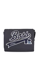 Torebki damskie - BOSS Listonoszka męska L_ra, Navy410, 44 x 10 x 36 cm - miniaturka - grafika 1