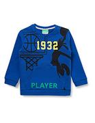 Bluzy i sweterki niemowlęce - United Colors of Benetton Bluza z kapturem dla chłopców, Surf The Web 19r, 62 - miniaturka - grafika 1