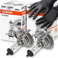 Żarówki samochodowe - Żarówki Osram H7 X 2 Szt Classic Żarówka Samochodowa 12V 55W Rękawiczki - miniaturka - grafika 1