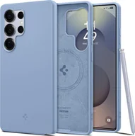 Etui i futerały do telefonów - Spigen Silicone Fit Mag Magsafe Galaxy S25 Ultra sapphire blue - miniaturka - grafika 1