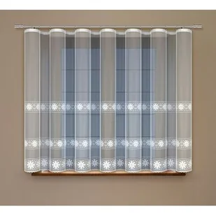 Firanka gotowa 160 x 400 cm biały - Firany - miniaturka - grafika 1