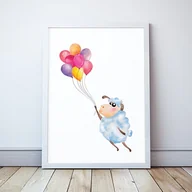 Plakaty - Plakat Owca 1 format A4 - miniaturka - grafika 1