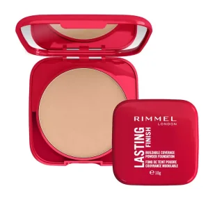 Rimmel Podkład w pudrze Lasting Finish nr 001 Fair Porcelain 10g - Podkłady do twarzy - miniaturka - grafika 1