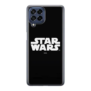 Etui Gwiezdne Wojny 001 Star Wars Nadruk pełny Czarny Producent: Samsung, Model: M53 5G - Etui i futerały do telefonów - miniaturka - grafika 1