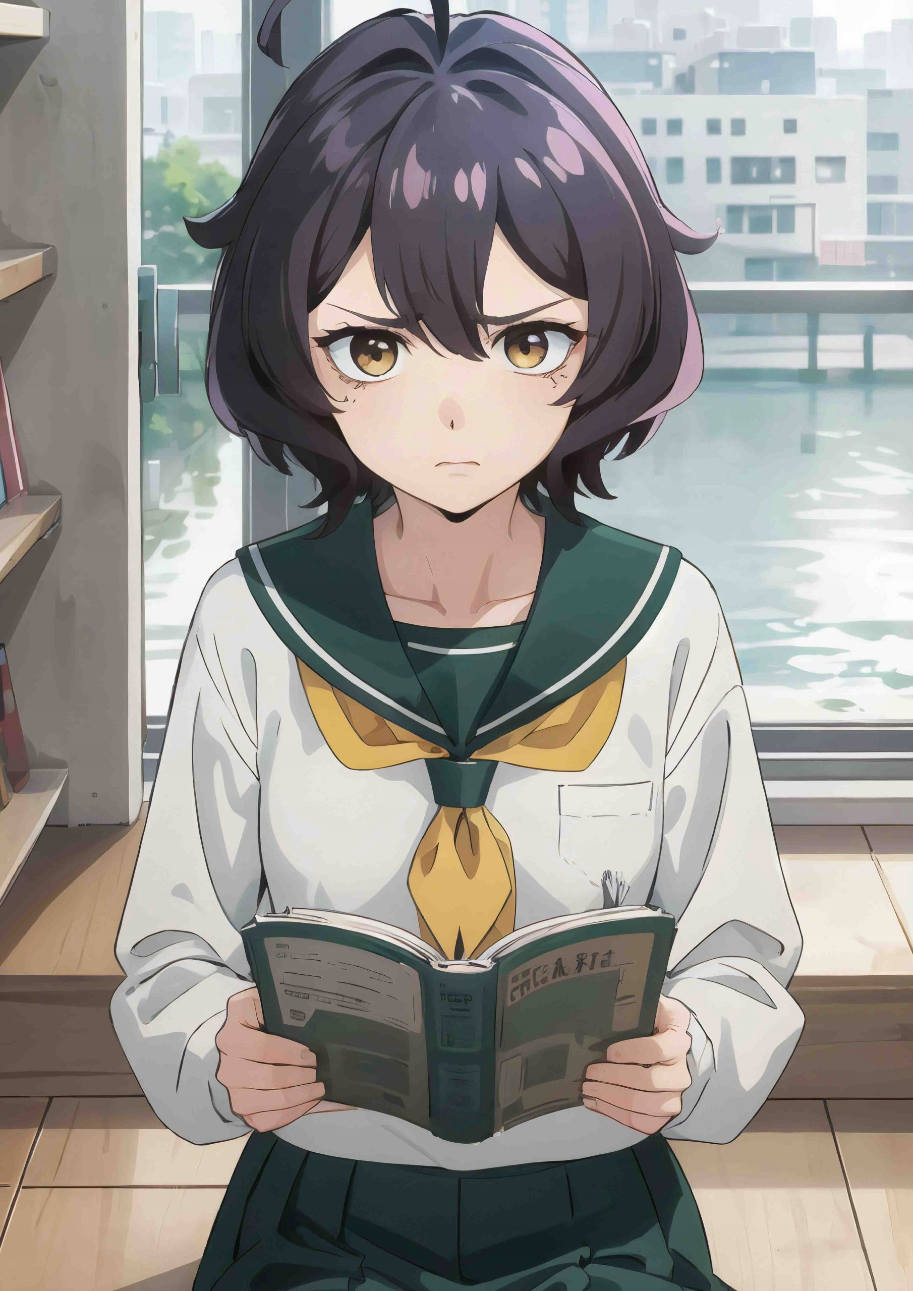 Plakat A3 anime manga Mahou Shoujo ni Akogarete Gushing over Magical Girls