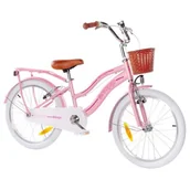 Rowery - Rower dziecięcy HUFFY Retro Vintage 20 cali dla dziewczynki Perłowo-różowy - miniaturka - grafika 1