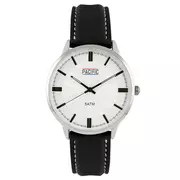 Zegarki męskie - Srebrny męski zegarek na pasku PACIFICX0060-08 - miniaturka - grafika 1