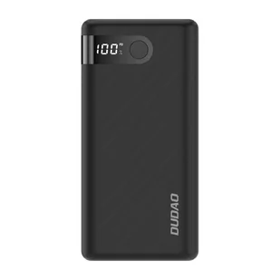 Dudao power bank 20000 mAh 2x USB / USB Typ C / micro USB 2 A z ekranem LED czarny (K9Pro-06) - Czarny K9Pro-06 - Powerbanki - miniaturka - grafika 1