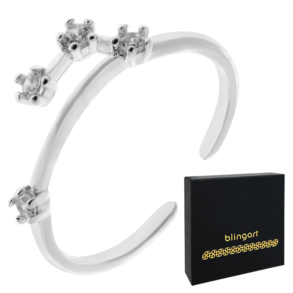 Srebrny pierścionek znak zodiaku BARAN srebro 925