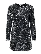 Sukienki - ONLY Sukienka koktajlowa Anika 15358384 Czarny Loose Fit - miniaturka - grafika 1