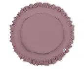 Kokony niemowlęce - Gniazdko z falbanką - róż retro - miniaturka - grafika 1