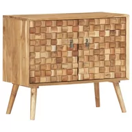 Szafki do salonu - vidaXL Szafka, 75 x 35 x 65 cm, lite drewno akacjowe - miniaturka - grafika 1
