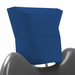 Pokrowiec na zagłówek stomatologiczny 32cm x 28cm granatowy podfoliowany 54g DentixPro 50szt - Kosmetyczne akcesoria jednorazowe - miniaturka - grafika 1