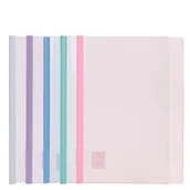 Okładki do laminatorów i bindownic - Listwa z okładką Deli A4 seria RIO mix kolorów - miniaturka - grafika 1