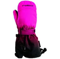 Rękawice narciarskie - Rękawiczki dziecięce Relax Puzzyto Rozmiar rękawiczek: 6-8 / Kolor: czarny/różówy - miniaturka - grafika 1