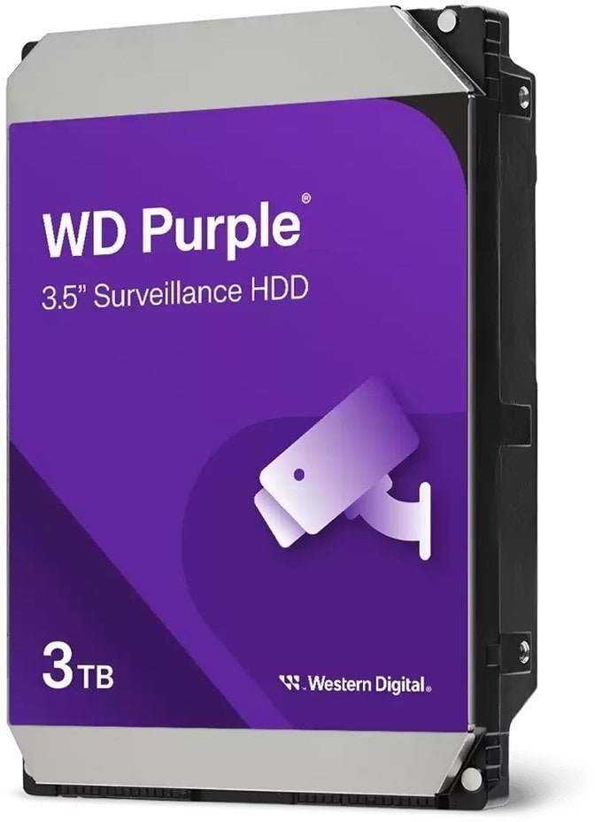 Western Digital Dysk WD Dysk HDD Purple 34PURZ 3 TB ; 3.5 ; 256 MB; 5400 obr/min