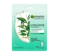 Maseczki do twarzy - Garnier HYDRA BOMB Tissue Mask - Super Hydrating + Rebalancing - Maseczka w płacie do skóry mieszanej i normalnej - Zielona Herbata - miniaturka - grafika 1
