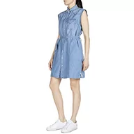 Sukienki - Replay Sukienka damska, 9 średni niebieski, L - miniaturka - grafika 1