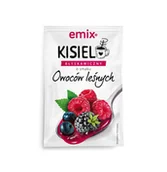 Kisiel - Emix Kisiel z kawałkami owoców - błyskawiczny owoce leśne 30g - miniaturka - grafika 1