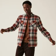 Koszule męskie - Regatta Męska koszula Thamos Ciepły brąz, Cotton, Rozmiar: XL - miniaturka - grafika 1