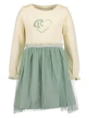 Sukienki i spódniczki dla dziewczynek - Blue Seven Sukienka w kolorze beżowo-zielonym - miniaturka - grafika 1