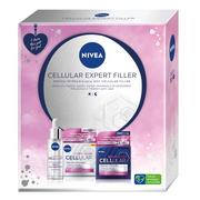 Zestawy kosmetyków damskich - Nivea - Cellular Expert Filler - Zestaw prezentowy do pielęgnacji twarzy - Krem na dzień SPF15 50 ml + Krem na noc 50 ml + Serum 30 ml - miniaturka - grafika 1