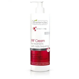 Bielenda RF Cream for treatments with radio frequency - Hyaluronic Acid & Coconut Oil - Krem RF do zabiegów z falami radiowymi - 500ml - Kremy do twarzy - miniaturka - grafika 1