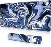 Podkładki pod mysz - PODKŁADKA POD MYSZKE NA BIURKO 90X40 DUŻA XL WODOODPORNA GUMOWA NA BIURKO - miniaturka - grafika 1