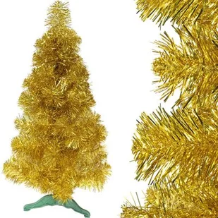 Choinka Kajtuś złota 90 cm - Choinki - miniaturka - grafika 1