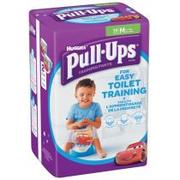 Pieluchy dla dorosłych - Kimberly-Clark Huggies Majteczki treningowe Pull-Ups Boy M 10 18 kg 14 sztuk - miniaturka - grafika 1