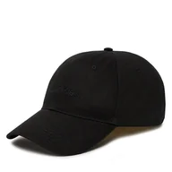 Czapki męskie - Czapka z daszkiem Calvin Klein Logo Embroidery LV04D5003G Czarny - miniaturka - grafika 1